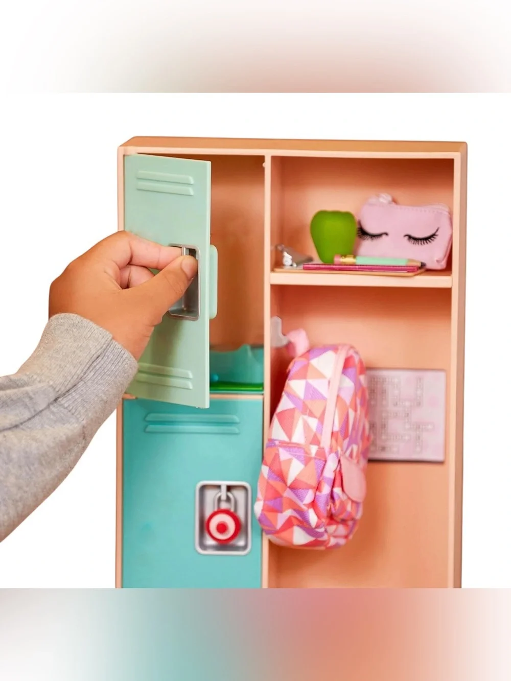 Our Generation, Classroom Cool Locker Set Deluxe, Accessory Set